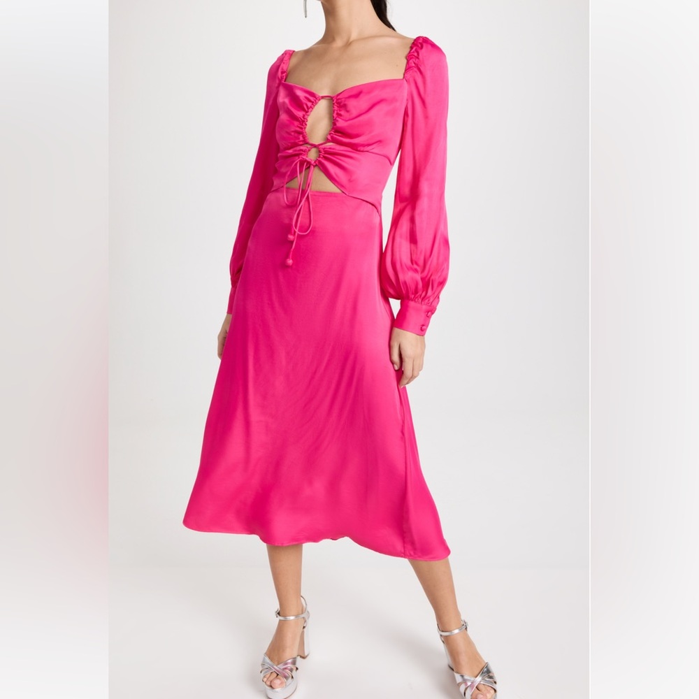 FARM Rio
Pink Cutout Maxi Dress Size: M